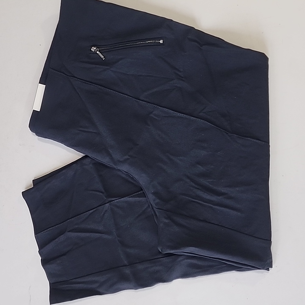 Michelstudio Alexa Crop Straight Leg Pull On Pants sz 24